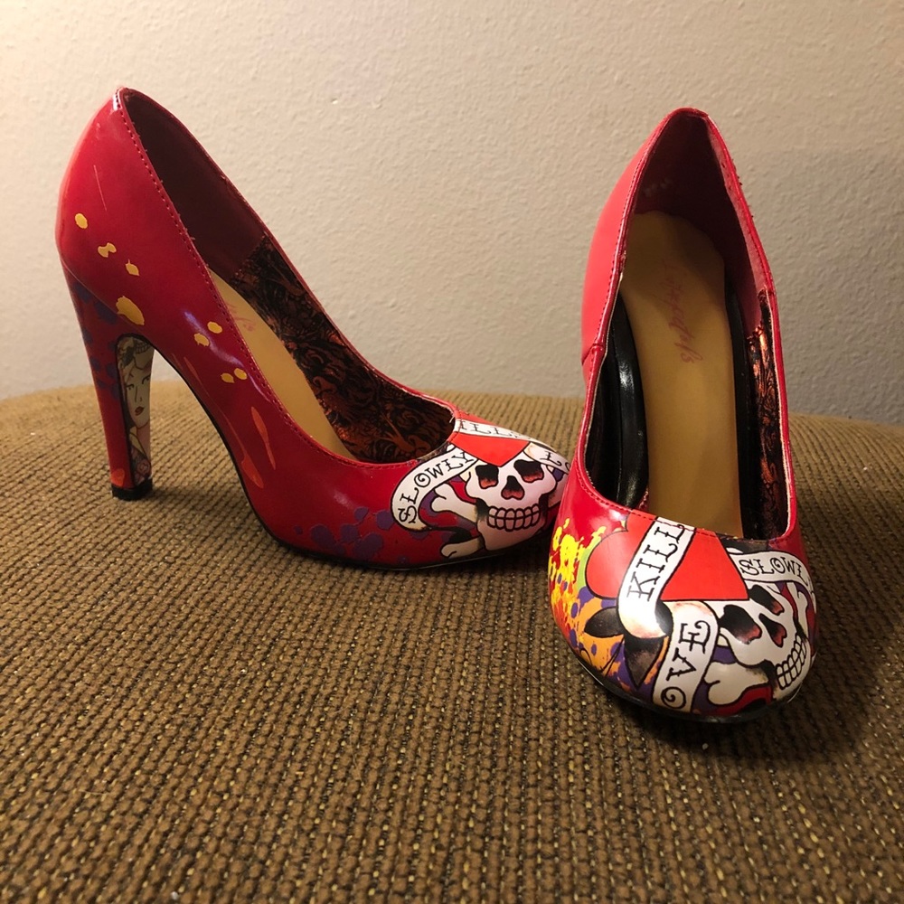 Ed Hardy pumps